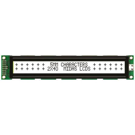 Midas - MC24005A6W-FPTLW - Midas ͸ ĸ LCD ɫʾ MC24005A6W-FPTLW, LED, 240ַ		