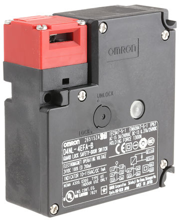 Omron - D4NL-4EFA-B - Omron D4NL ϵ ŷ D4NL-4EFA-B, 綯, 24 V ֱԴ		