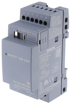 Siemens - 6ED1055-1MB00-0BA2 - Siemens LOGO! 8 ϵ 6ED1055-1MB00-0BA2 չģ, ̵, 4 x , 4 x , 12 V24 V		