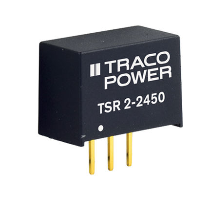 TRACOPOWER - TSR 2-2490 - TRACOPOWER TSR 2 ϵ ѹ TSR 2-2490, 12  36V dc, 9V dc,  2A (1) , 95%Ч, SIP װ		