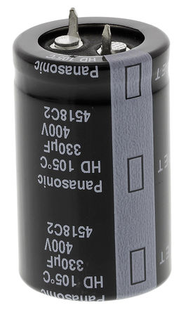 Panasonic - EETHD2G331JJ - Panasonic HD ϵ 400 V ֱ 330F ͨ  EETHD2G331JJ, 20%ݲ, +105C		