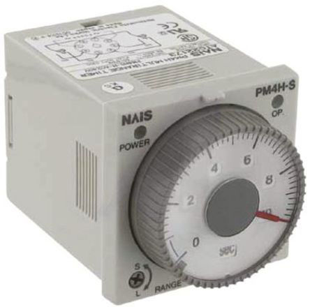 Panasonic - PM4HS-H-24V - Panasonic  ʱ̵ PM4HS-H-24V, 1 s  500 Сʱ, ˫˫, 2, DPDT, 24 V /ֱ		