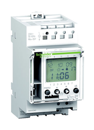 Schneider Electric - CCT15224 - Schneider Electric 1ͨ DIN 쿪 CCT15224, 죬Сʱλ, 230 V Դ		