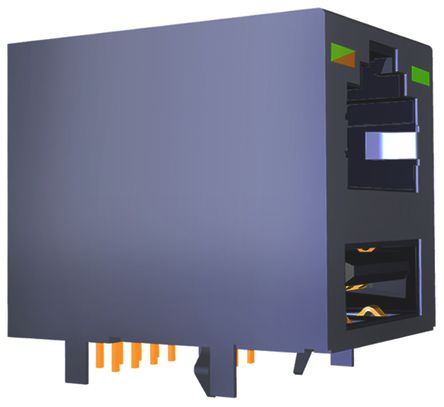 TE Connectivity - 4-1775855-2 - TE Connectivity 41775855 ϵ 4· ĸ RJ45 ģ黯 4-1775855-2, ӡˢ·尲װ, ͭо		