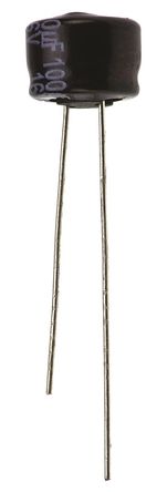 Panasonic - ECEA1CKS101 - Panasonic KS ϵ 16 V ֱ 100F ͨ  ECEA1CKS101, 20%ݲ, +85C		