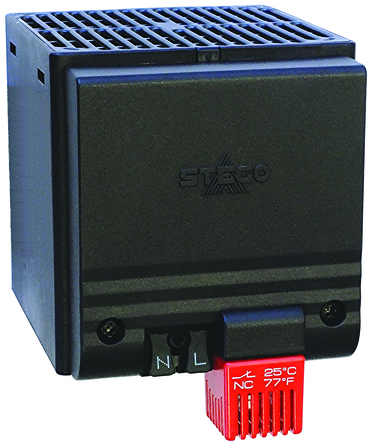 Stego Elektrotechnik - 02821.0-09 - 外壳加热器, 250W, 230 V 交流, 105mm 85mm 118mm		