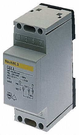 Merlin Gerin - 15216 - Merlin Gerin 8VA ѹ 15216, 1, :230V ac μ:8  12V ac, DIN 		