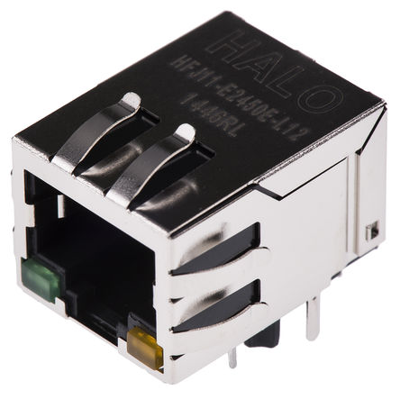 Halo Electronics - HFJ11-E2450E-L12RL - Halo Electronics 8· ĸ RJ45  HFJ11-E2450E-L12RL, ӡˢ·尲װ		