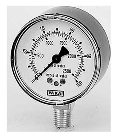 Wika Instruments - 9851933 - Wika Instruments 9851933 ģѹ ײ 5psi, 1/4 NPTӳߴ		