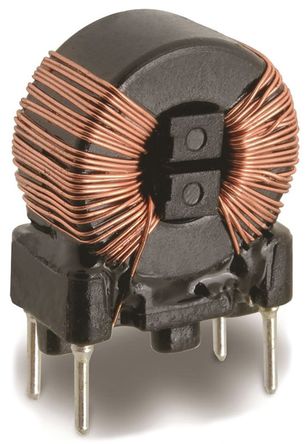 Wurth Elektronik - 7448011305 - Wurth WE-CMBNC ϵ 2 x 5 mH -30  +50% Nano  7448011305 ģȦ, 1 kHz  300 MHzгƵ, 1.3A Idc		