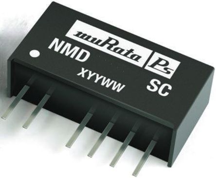 Murata Power Solutions - NMD050515SC - Murata Power Solutions NMD ϵ 1W ʽֱ-ֱת NMD050515SC, 4.5  5.5 V ֱ, 5 V dc, 15 V dc, 34 mA, 100 mA		