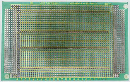 RS Pro - 222-2994 - RS Pro 222-2994  DIN 41612 Eurocard, FR4, 1.02mmֱ, 2.54 x 2.54mm׼, 233.4 x 220 x 1.6mm		