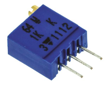 Vishay - M64W102KB40 - Vishay 64W ϵ 1922е ת ͨ ΢ M64W102KB40, Ӷ, 1k 10%, 1/2W, 100ppm/C		