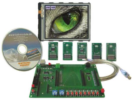 Electronic Assembly - EA EVALEDIPTFT43 - Electronic Assembly TFT ͼʾ׼ EA EVALEDIPTFT43		