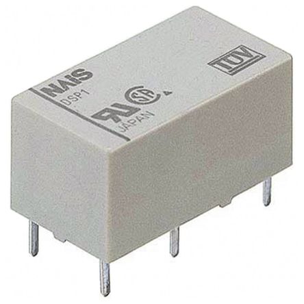 Panasonic - DSP1-L2-DC12V-F - Panasonic DSP1-L2-DC12V-F ˫ PCB װ ̵, 5 A, 12V dc, ڹҵӦ		
