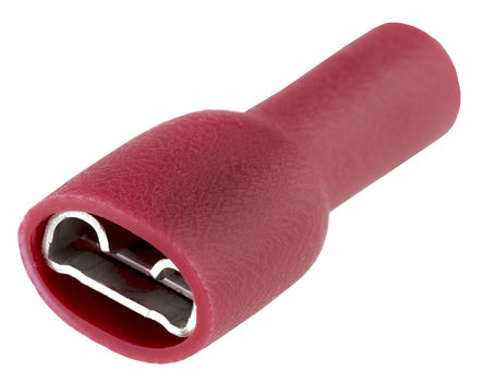 RS Pro - FDFD1-250 - RS Pro FDFD1 ϵ ɫ Ե ѹӲ FDFD1-250, 6.35 x 0.8mm, ͭо		