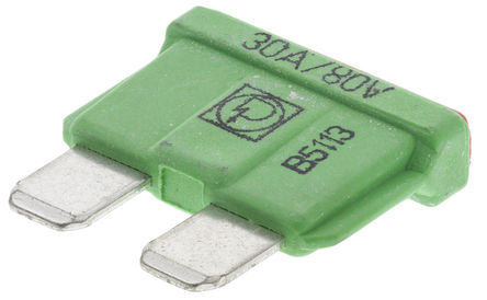 Littelfuse - 166.7000.5306 - Littlefuse 30A ɫ òƬʽ۶ 166.7000.5306, 80V dc, 19mm x 5mm x 13.2mm		