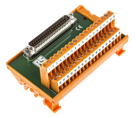 RS Pro - RD37M -6266020000 - RS Pro 6266020000 37 D-Sub DIN 찲װ  ӿģ, 50 V, 1A		