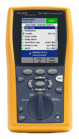 Fluke Networks - DTX-1500-INTL - Fluke Networks DTX-1500 豸 RJ45 ²		