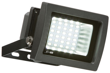 Knightsbridge - FLS15BK - Knightsbridge FLS ϵ 15 W IP65 LED  FLS15BK, 30 LED, 230 V, 99 x 115 x 88 mm		
