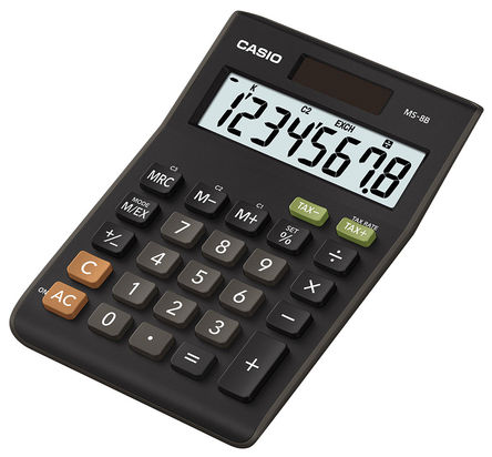 Casio - MS-8B-S-EH - Casio MS-8B-S-EH ̫  , 147 x 103 x 29mm		
