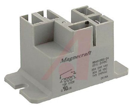 Schneider Electric - 9AS1D52-24 - Schneider Electric 9AS1D52-24  װ Ǳ̵, 30 A, 24V dc		