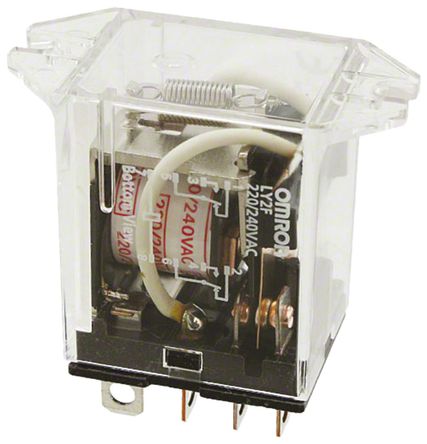 Omron - LY2F220/240AC - Omron 10踺أA7.5иأA װ ˫˫ ̵̬ LY2F220/240AC, /ֱл, 24 V ֱ110 V 		