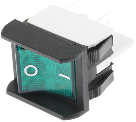 Apem - 2641LP/2A23321L220V3 - Apem 2641LP/2A23321L220V3 DPST ɫ  ̰忪,  - , 16 A @ 250 V 		