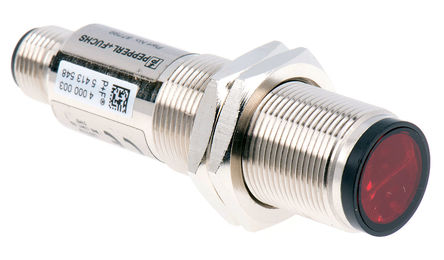 Pepperl + Fuchs - OBS4000-18GM60-E4-V1 - Pepperl + Fuchs 4 m LED Դ Բ״  紫 OBS4000-18GM60-E4-V1, NPN, 4  M12 , IP67		