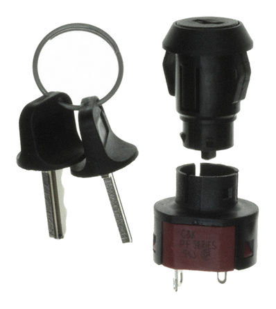 C & K - PF201UEBM03KQ22 - C & K 2λ Կ׿ PF201UEBM03KQ22, DP, 4 A, ƽԿ, ӽӶ		