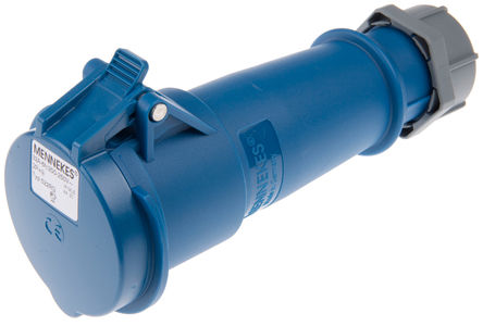 Mennekes - 522 - Mennekes ɫ 3P ҵԴ °װ  522, 32A, 230 V, IP44		