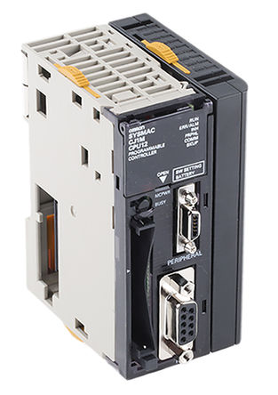 Omron - CJ1M-CPU12 - Omron CJ1M ϵ PLC CPU CJ1M-CPU12, DeviceNet, 10000 , 320 I/O ˿, DIN찲װ		