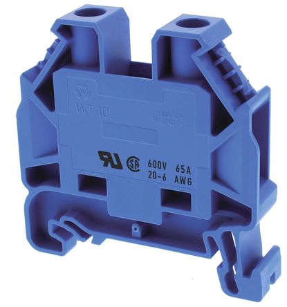 Wieland - 58.510.0055.6 - WT 10 BL - Wieland WT 10 ϵ ɫ ͨӿ 58.510.0055.6, 57A, 1 kV		