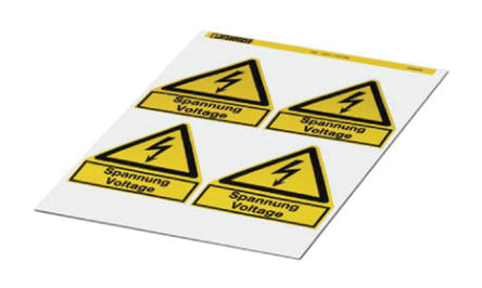 Phoenix Contact - 0830456 - Phoenix Contact 0830456 4װ Ԥӡǩ, 100mm, 100mm		