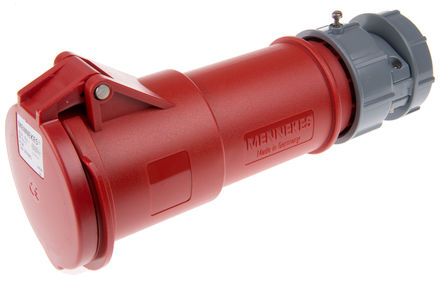 Mennekes - 3976 - Mennekes PowerTOP ϵ ɫ 5P ҵԴ °װ  3976, 32A, 400 V, IP44		