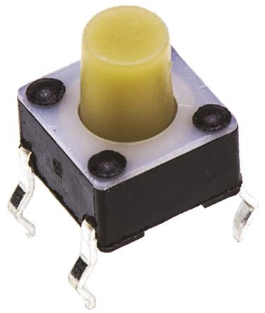 TE Connectivity - FSM10JH - TE Connectivity ɫ ťʽ  1-1825910-8, , 50 mA @ 24 V ֱ 3.7mm		