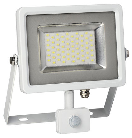 Nightsearcher - NSSLIM-STAR30W-PIR - Nightsearcher 30 W IP65 LED  NSSLIM-STAR30W-PIR, 60 LED, 20 m䷶Χ, 85  265 V , 296 x 240 x 40 mm		