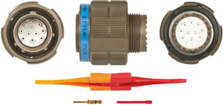 ITT - KJB6T13W98PN - ITT KJB ϵ 10· °װ   ͷ KJB6T13W98PN, о, ǳߴ13, MIL-DTL-38999		