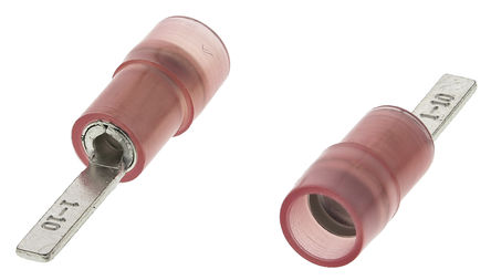 RS Pro - DBNYD1-10 - RS Pro ɫ Ե ѹӵƬ DBNYD1-10, Ƭ10mm, 4.5mmھ		