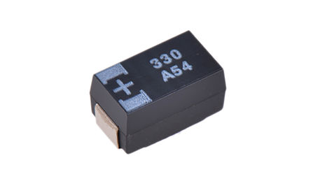 Panasonic - 10THB330M - Panasonic TH ϵ 330F 20% SMD  10THB330M, 10 V ֱ, D4 װ, 35m ESR, +125C		