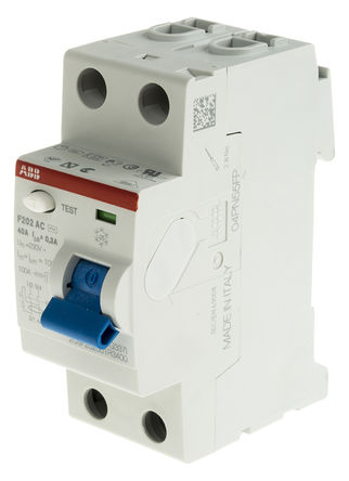 ABB - 2CSF202001R3400 - ABB F200 ϵ 2 AC ʣ· 2CSF202001R3400, 40A, 300mAբ		