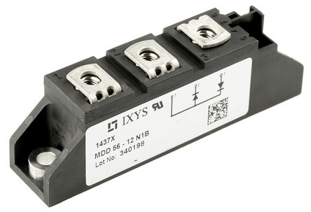 IXYS - MDD56-12N1B - IXYS MDD56-12N1B , Io=95A, Vrev=1200V, 3 TO-240AAװ		