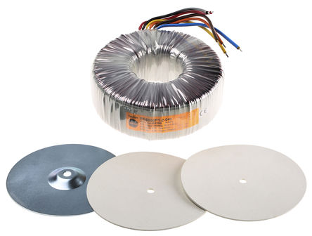 Nuvotem Talema - 0800P1-2-045 - Nuvotem Talema 800VA 2 αѹ 0800P1-2-045, 2 x 45V acμѹ, 162 (Dia.) x 60mm, 4.5kV acѹ		