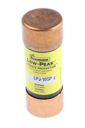 Cooper Bussmann - LPJ-10SP - Cooper Bussmann T۶ٶ 10A ʽ۶ LPJ-10SP, 0.81 x 2.25in		