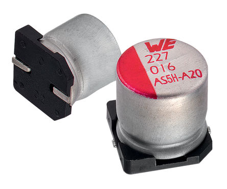 Wurth Elektronik - 865250540003 - Wurth Elektronik WCAP-ASNP ϵ 35 V ֱ 4.7F  865250540003, 20%ݲ, +85C		