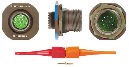 Souriau - 8D713W98PN - Souriau 8D ϵ 10· 尲װ    8D713W98PN, о, ǳߴ13, MIL-DTL-38999		