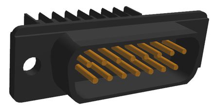 TE Connectivity - 745207-7 - TE Connectivity AMPLIMITE HDE-20 ϵ 2.768mm ھ 15 · °װ IDC Mini D-Sub  ͷ 745207-7, 		