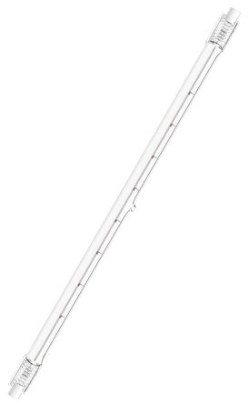 Osram - ITT 500/235-0870 - Osram HALOTHERM 系列 500 W R7s灯座 白色 红外线 (IR) 热灯 ITT 500/235-0870, 235 V, 250.7 mm长 10mm直径, 5000H寿命		