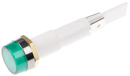 Arcolectric - C027700FAH - Arcolectric C027700FAH 14.6 mm ͹ ɫ ׳ ָʾ, ƬӶ, 10mmװ׳ߴ, 24 V		