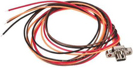 Glenair - GMSM2-4P-6K7-18B - Glenair 457.2mm 4 Way Male Micro D-Sub  ɶ  GMSM2-4P-6K7-18B		